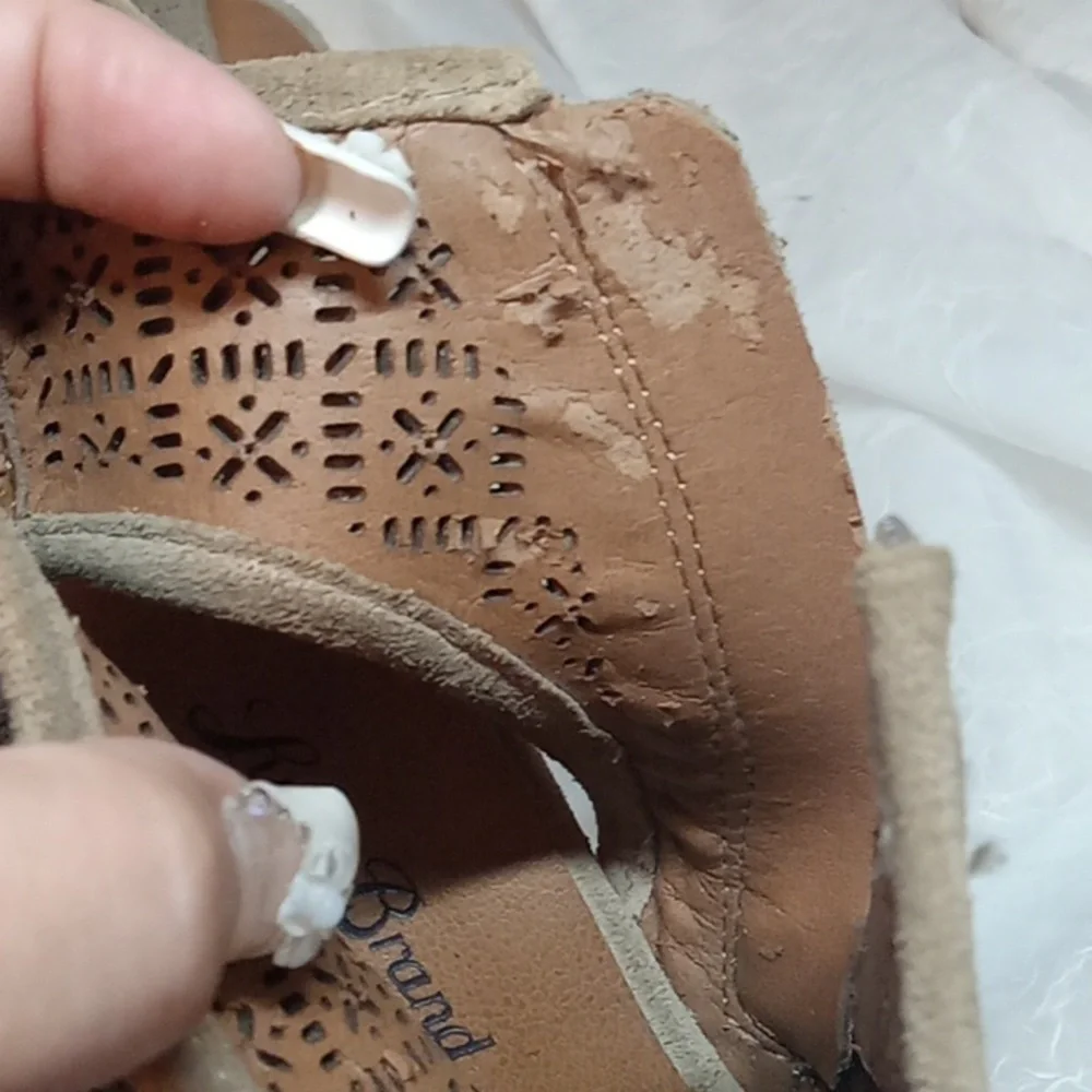 Lucky brand wedges size 8